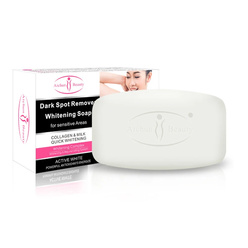100g Private Parts Whitening Soap Safe Dark Spot Melanin Remove Body Cleaning Soaps for Armpits