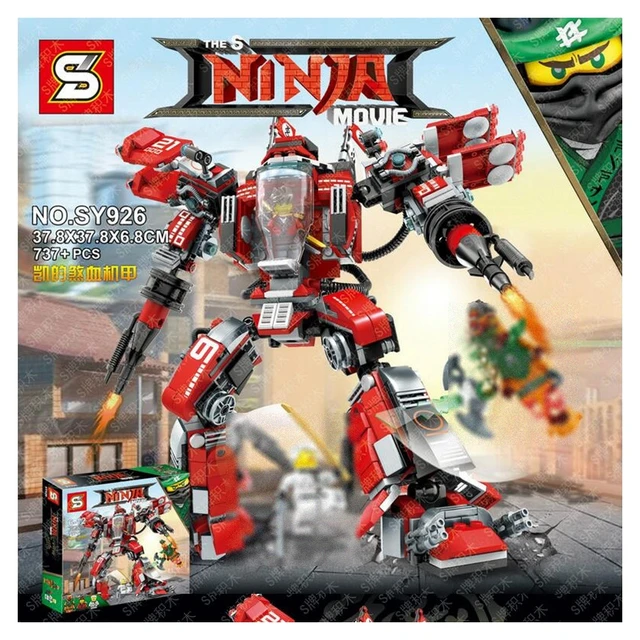 SY926 Ninjagoed Movie Kay's Figure Model Building Kits Blocks Bricks Toys For Children Compatible legoings ninja 3