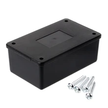 Водонепроницаемый ABS пластиковый электронный корпус проект коробка чехол черный 105x64x40mm