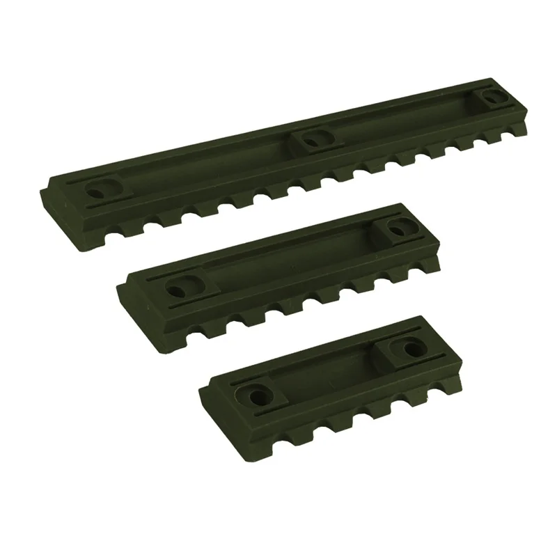 3 Sizes 2 5 Slot  3 7 Slot  5 13 slot Plastic Keymod Scope Mount (6)