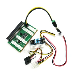 Módulo de alimentación ATX de 160 vatios y 24 Pines, conector DC a PCI-E de 6 pines con Cable Molex SATA para CPU
