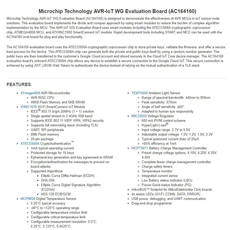 AC164160 INFO