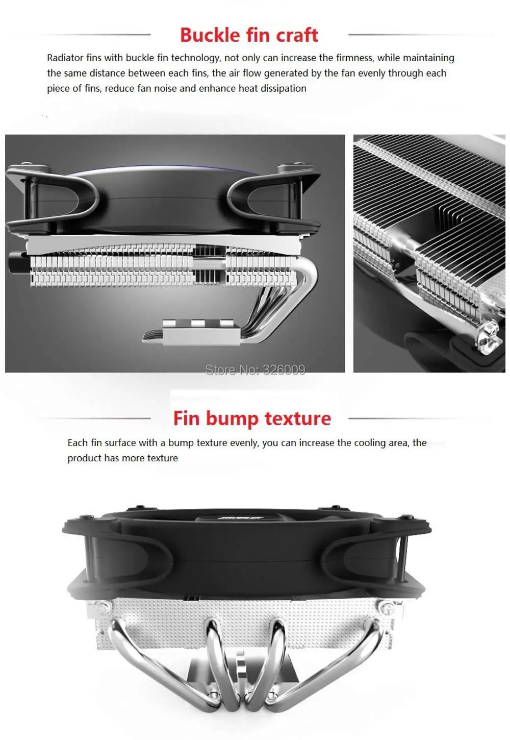 PcCooler U-4D 12 см 4pin PWM вентилятор охлаждения процессора 4 медные тепловые трубки кулер процессора для AMD AM3 AM4 для Intel 775 1151 1156 радиатор процессора