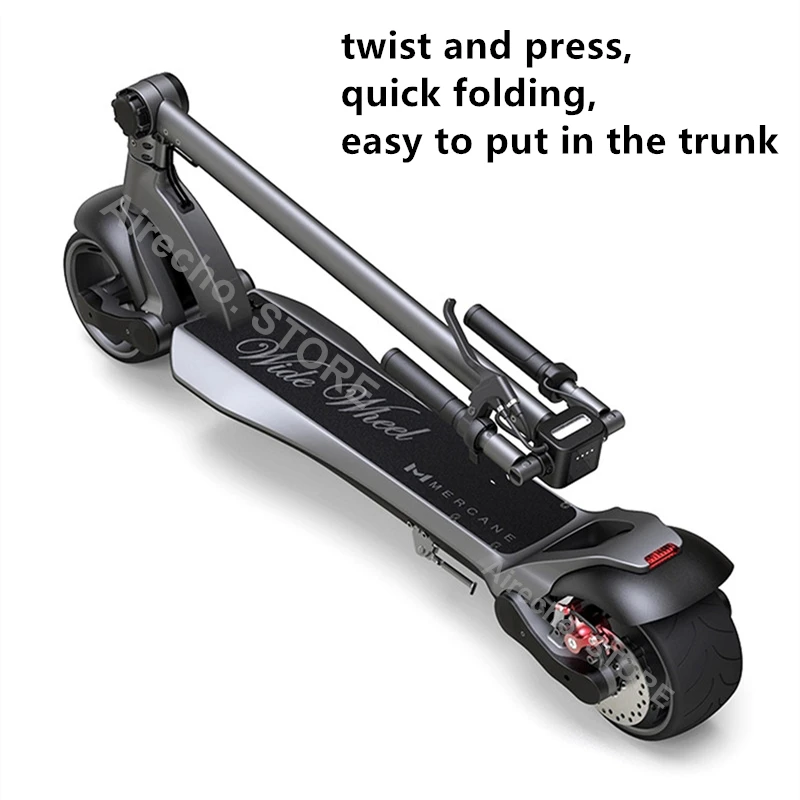  EU Stock Newest Mercane WideWheel KickScooter Wide Wheel 48V 500W / 1000W Foldable Smart Electric S