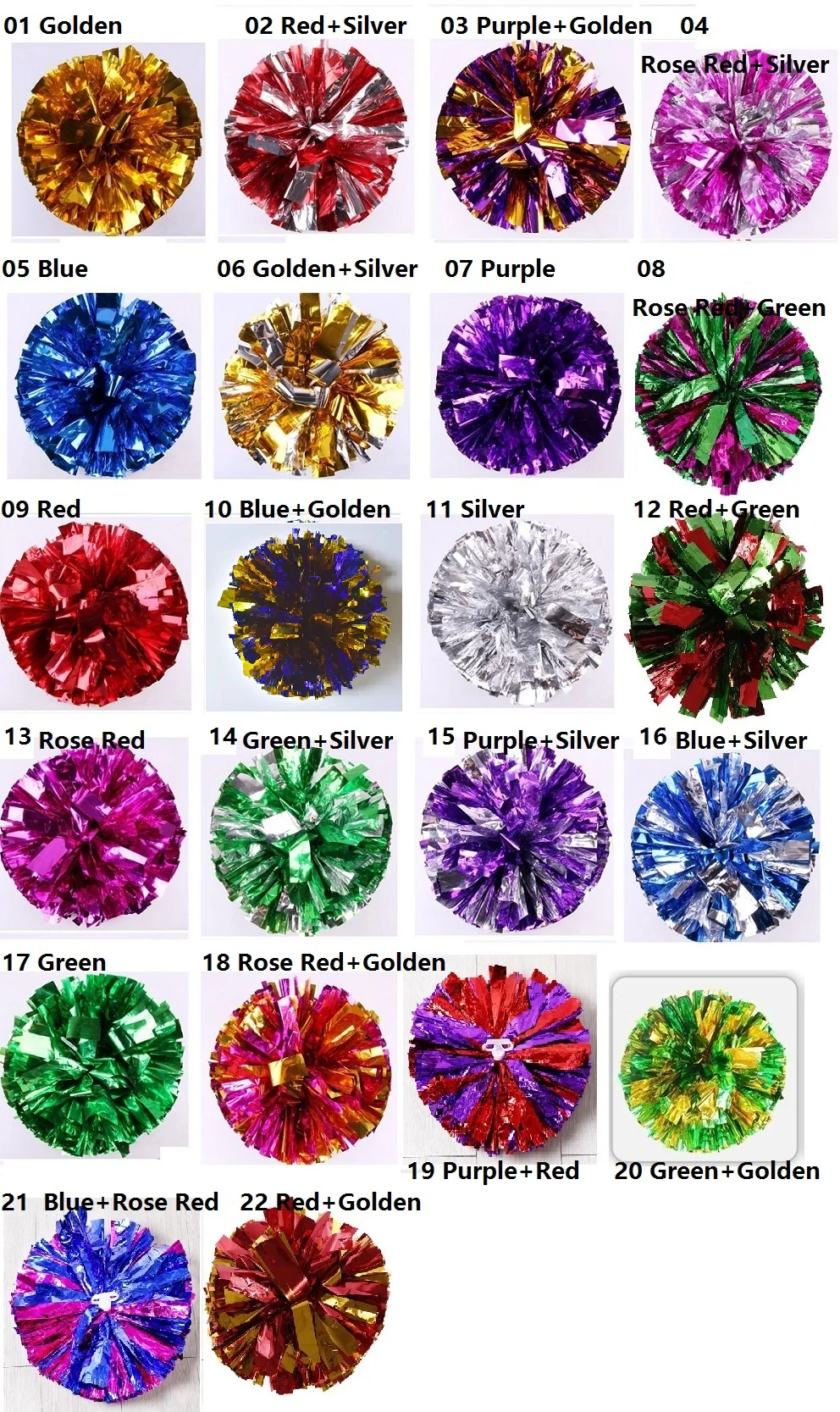 cheerleading pompons