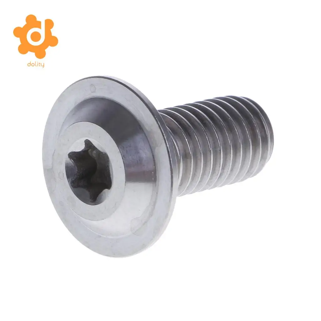 M8 x 16 Titanium / Ti Motorcycle Brake Disc Rotor Mount Bolt Screw