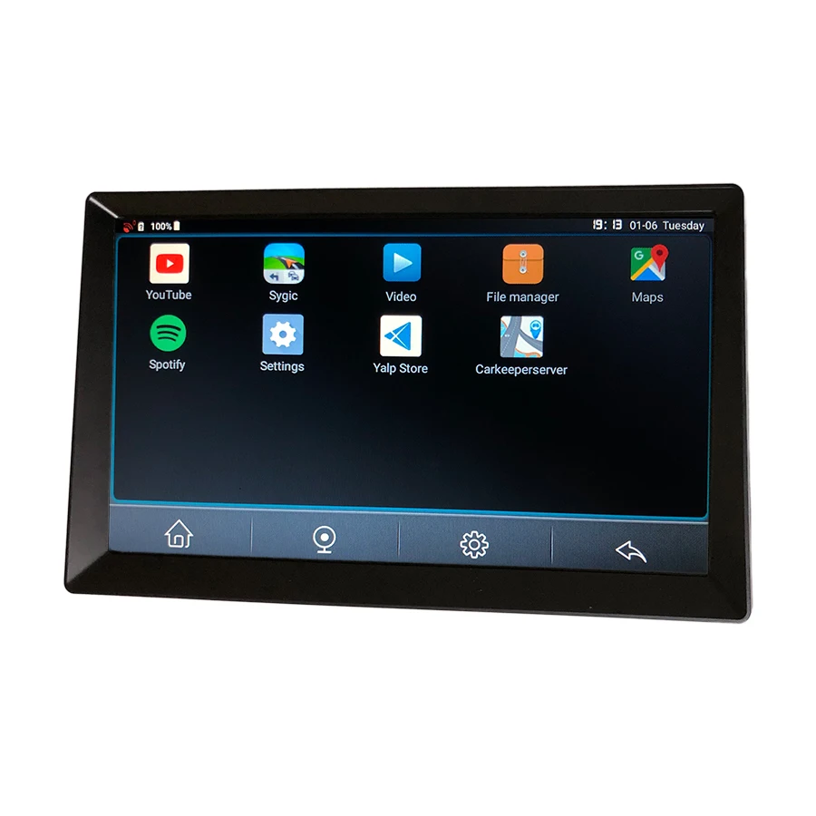 Udricare 10 дюймов Android 8,1 WiFi Bluetooth телефон 4G SIM карта интернет Автомобиль Грузовик Автобус gps навигация Full HD 1080P двойной объектив DVR