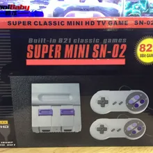 Новая Мини ТВ игровая консоль HDMI выход 8 бит Ретро видео игровая консоль встроенный 821 различных классических игр Ручной игровой плеер
