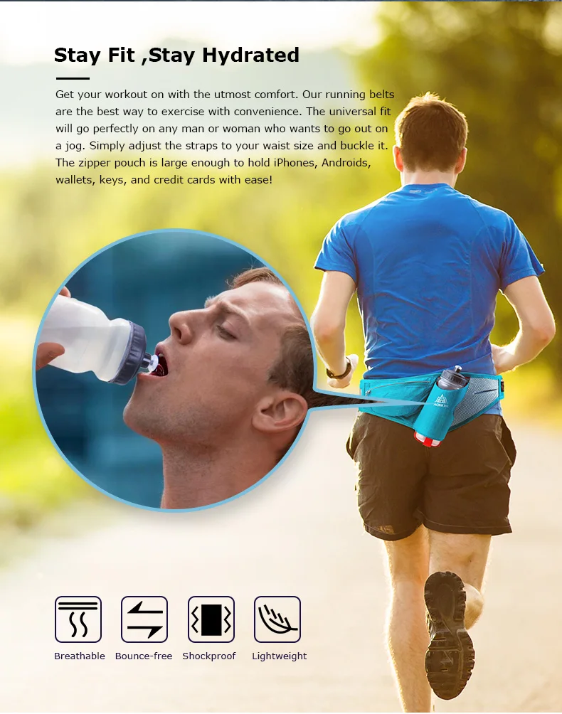AONIJIE E849 марафон бег Велоспорт для бега, пояс для воды поясная сумка держатель телефона для 750 мл бутылка для воды