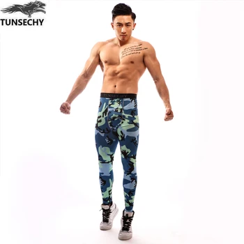 

TUNSECHY 2019 Winter Warm thin Men Long Johns 3D Printed Thermal Underwear Men Thermo Underwear Long Johns Men Thermal Pants