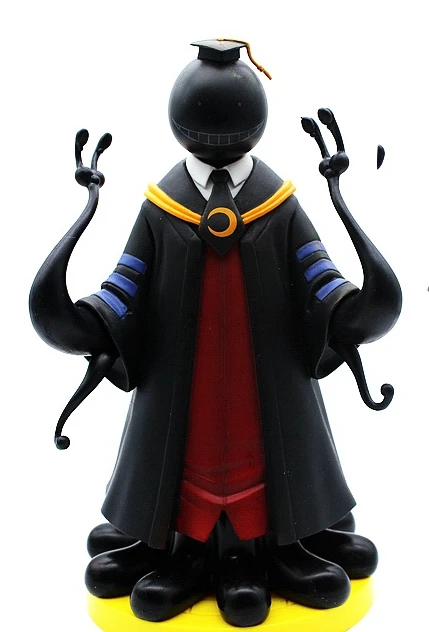 Убийца класс DXF оригинальная свободная фигурка в упаковке Korosensei Shiota Akabane аниме 17 см ПВХ фигурка коллекционная игрушка - Цвет: Черный