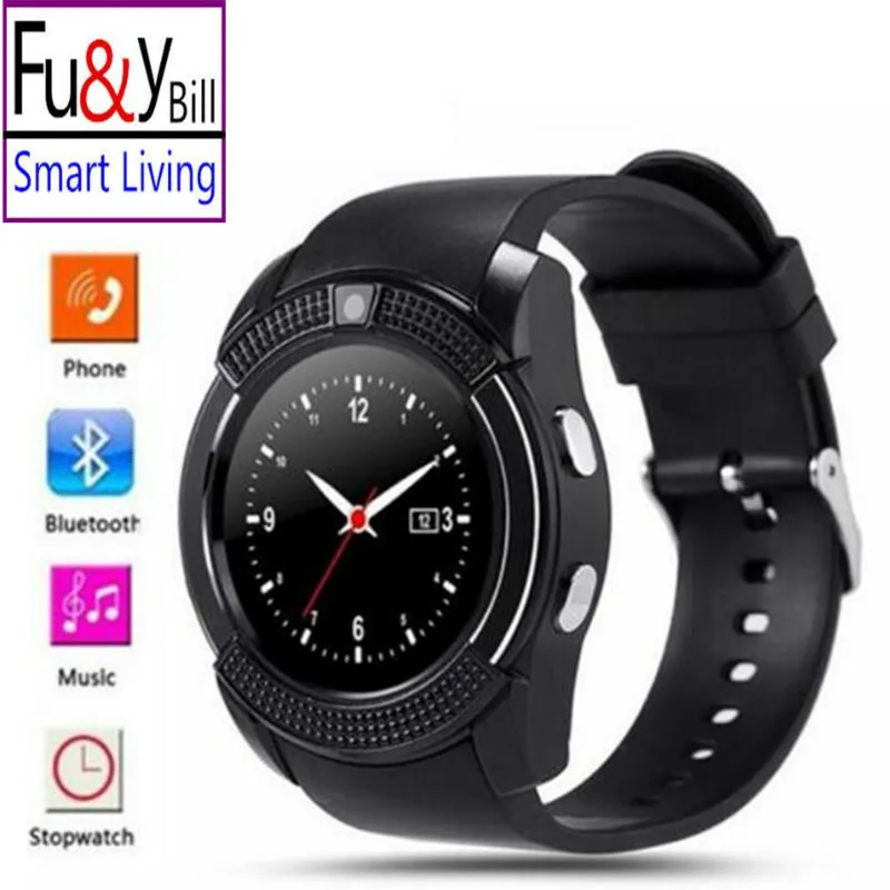 Original Sport Watch Full Screen Smart Watch V8 For font b Android b font Match Smartphone