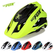 BATFOX Outdoor Sports Helmet Men Cycling Helemt Women Mountain Road Bike Helmet PC+EPS Bicycle MTB Helmet 56-63cm