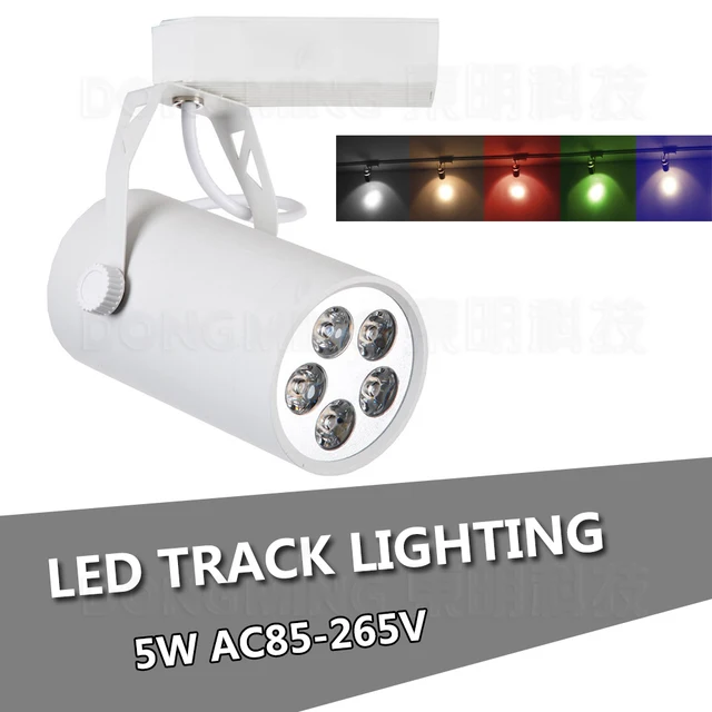 Us 46 6 Free Shipping 4pcs Lot 5w Led Track Light White Black Red Green Blue Lighting 400lm Ac85 265v Rail Lamp In From Us 46 6 Free Shipping 4pcs Lot 5w Led Track Light White Black Red Green Blue Lighting 400lm Ac85 265v Rail Lamp In From