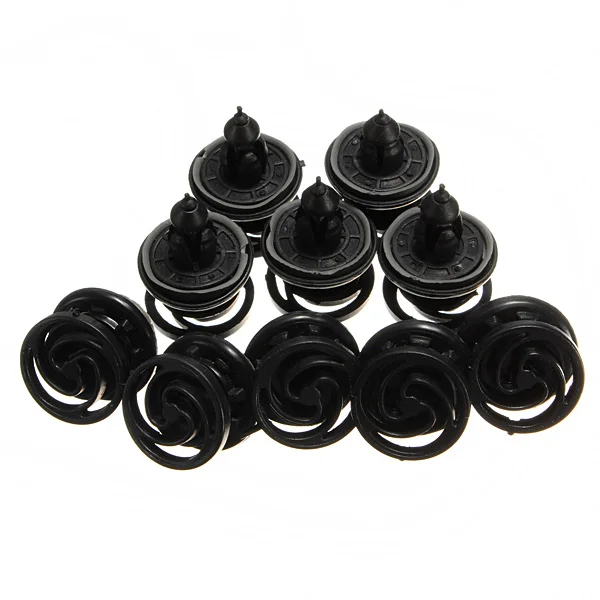 

10x Interior Door Panel Card Trim Fastener Clip For VW T5 Transporter Caravelle