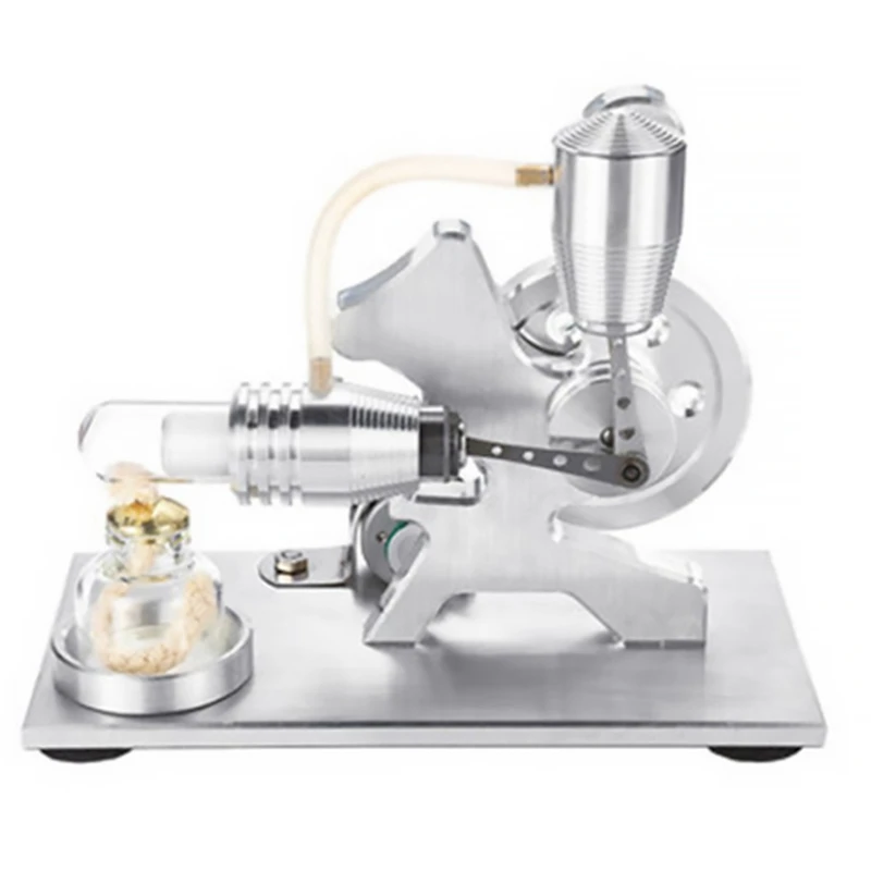 

Hot Air Stirling Squirrel Engine Experiment Model Stirling Motor Physic Steam Power Toy Design Gifts