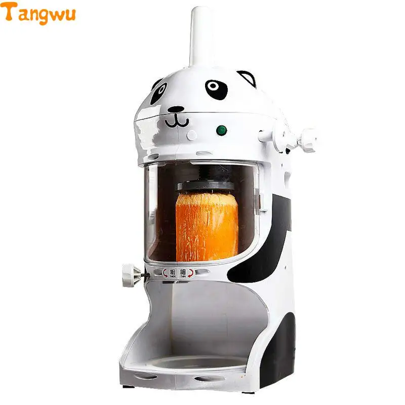 Бесплатная доставка Коммерческая машина для льда непрерывная электрическая дробилка для снежинки бритая непрерывная машина для льда дроб...