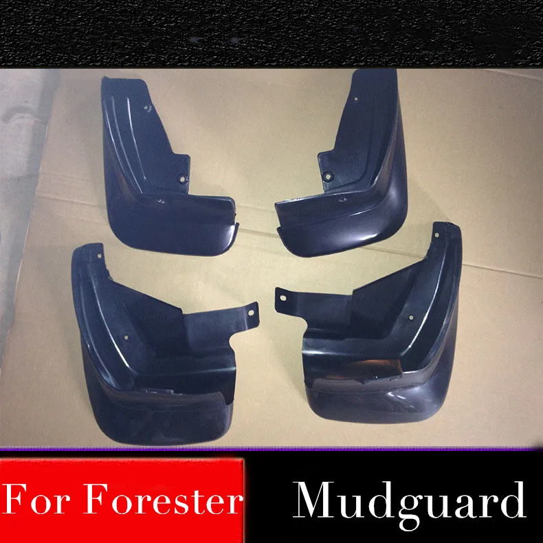 

4pcs Car Fender Flares for Subaru Forester SBG 2005 2006 2007 Front Rear Splash Guards Mud Flaps Mudguards Mudflap