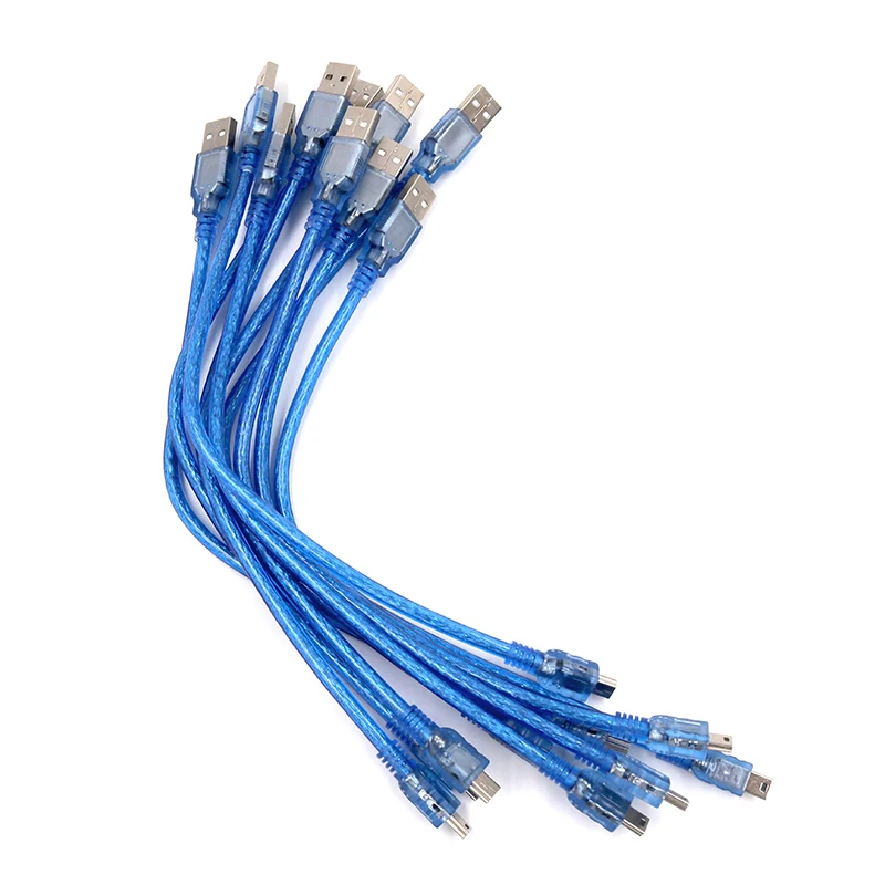 

10PCS/LOT 1.64FT Mini USB Cable 30cm for Arduino nano 3.0