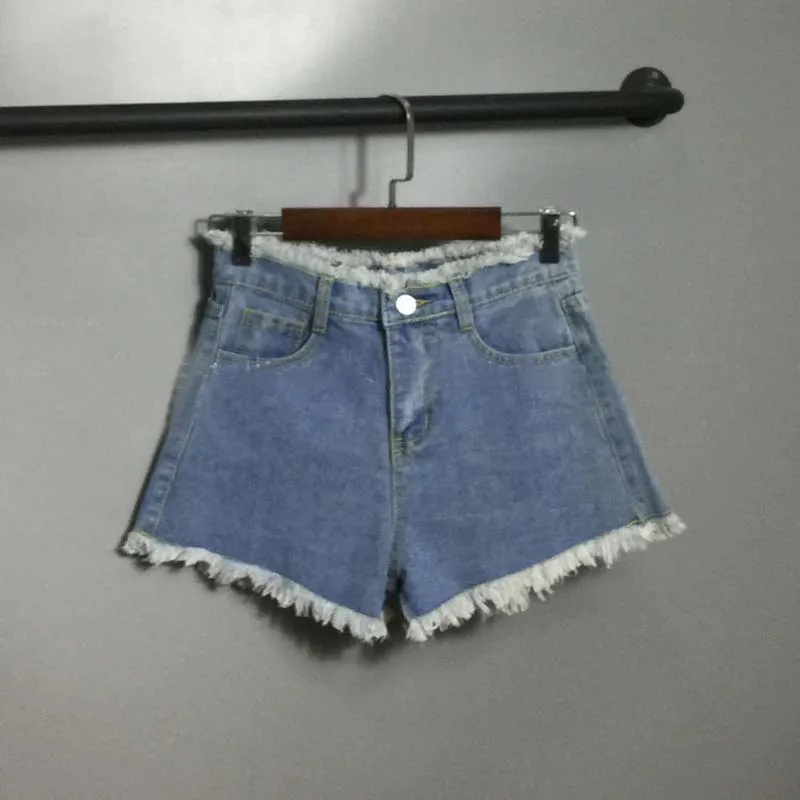Джинсы женские винтажные свободные с высокой талией большие размеры 5XL|sexy short