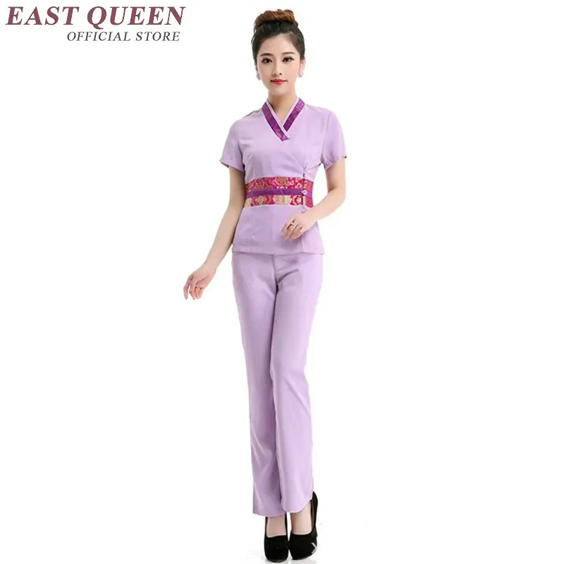 Buy Spa uniform clothing nurse costume uniform spa