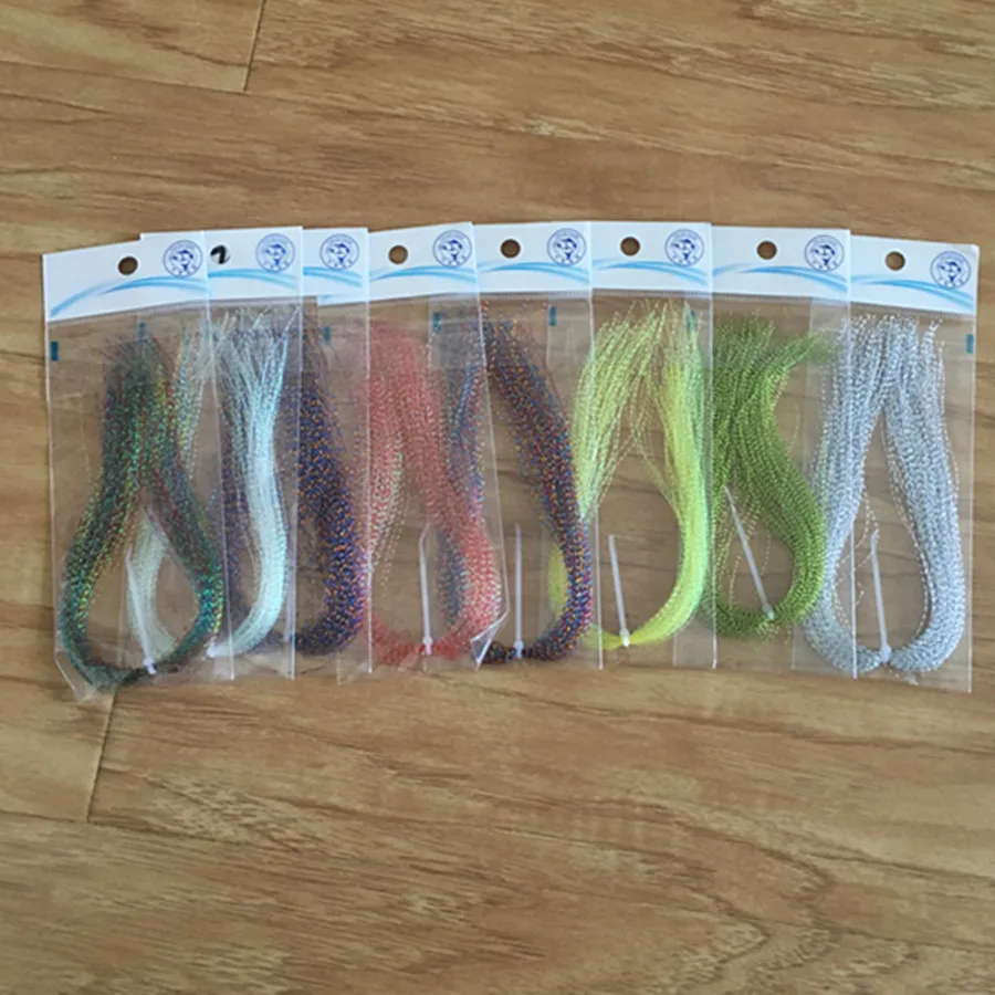 フライフィッシング用の羽の形をしたライン,フック付きの3パック