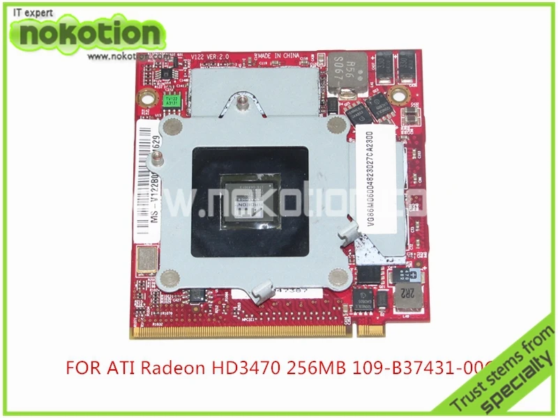 Graphics Card for ATI Radeon HD 3470M 256MB 109-B37431-00C