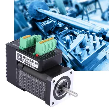 

NEMA17 Stepper Motor iHSS42-24-07 Integrated Closed Loop Stepper Motor 24V 0.7Nm Hybrid Servo Motor for CNC and 3D printer