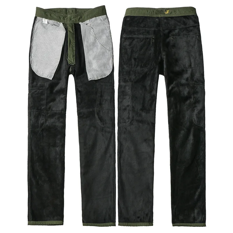 Мужские толстые теплые хлопковые брюки карго, мужские осенние зимние военные брюки карго, тактические флисовые брюки, мужские брюки с несколькими карманами 28-40