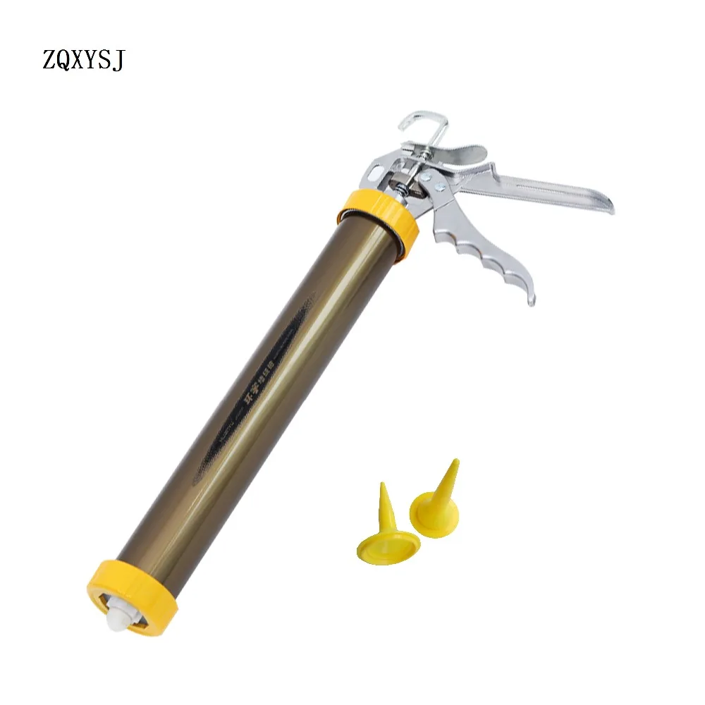 

ZQXYSJ Caulking Gun Aluminum Silicone Nozzle Glue Gun Air Valve Silicone Tool For Sealant Silicone Finishing Tool Caulking Tool