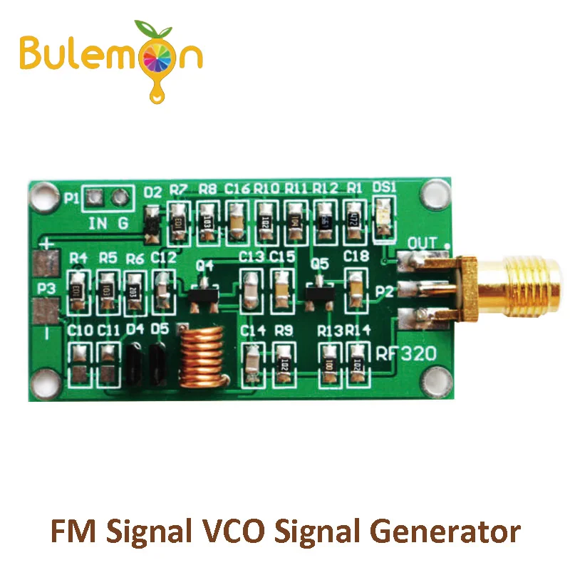 433MHz VCO RF Signal Source Voltage Controlled Oscillator Signal Generator 5V