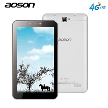 Aoson S7 Pro 7 дюймов 4 г LTE-FDD Phablet 1 ГБ 8 ГБ HD IPS Android 6.0 Планшеты для звонков PC 4 ядра двойной cam Dual SIM Wi-Fi GPS