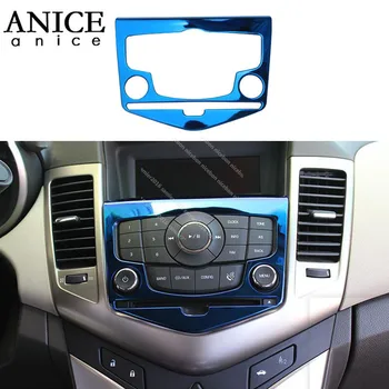 

stainless Air Condition Panel Control Covers trim For Chevrolet Cruze 2010-2015