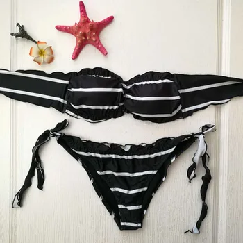 

Sexy Bandage Bikini Push Up Swimwear Women Brazilian Bikini Set Bathing Suit Underwire Swimsuit Summer Swim Wear bikini mete