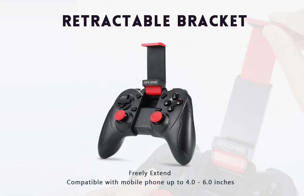 Игровой джойстик GEN GAME S6 геймпад с Bluetooth управлением на Android управление затвором