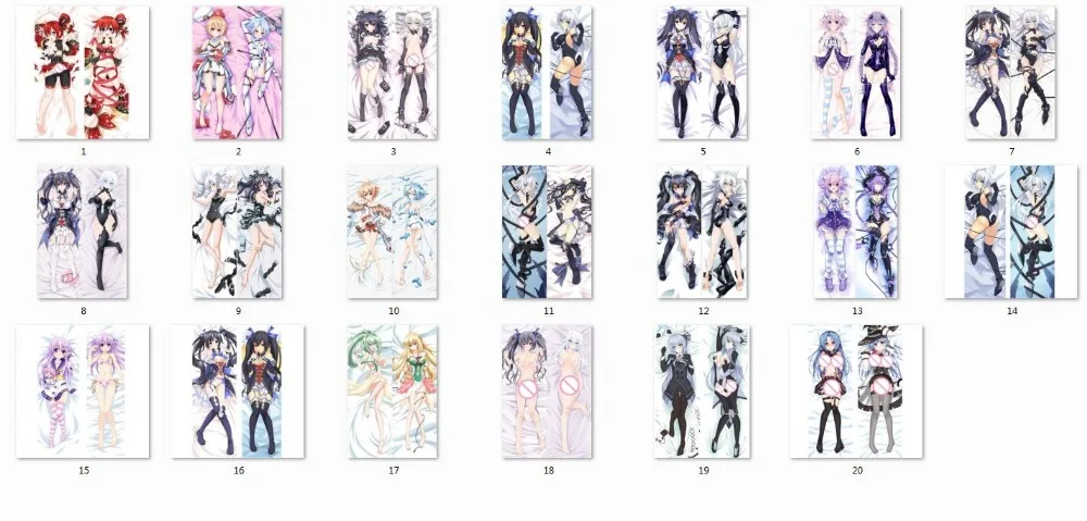 

Popular game Hyperdimension Neptunia U: Action Unleashed pillow cover sexy Noire Purple Heart Neptune & Blanc body Pillowcase