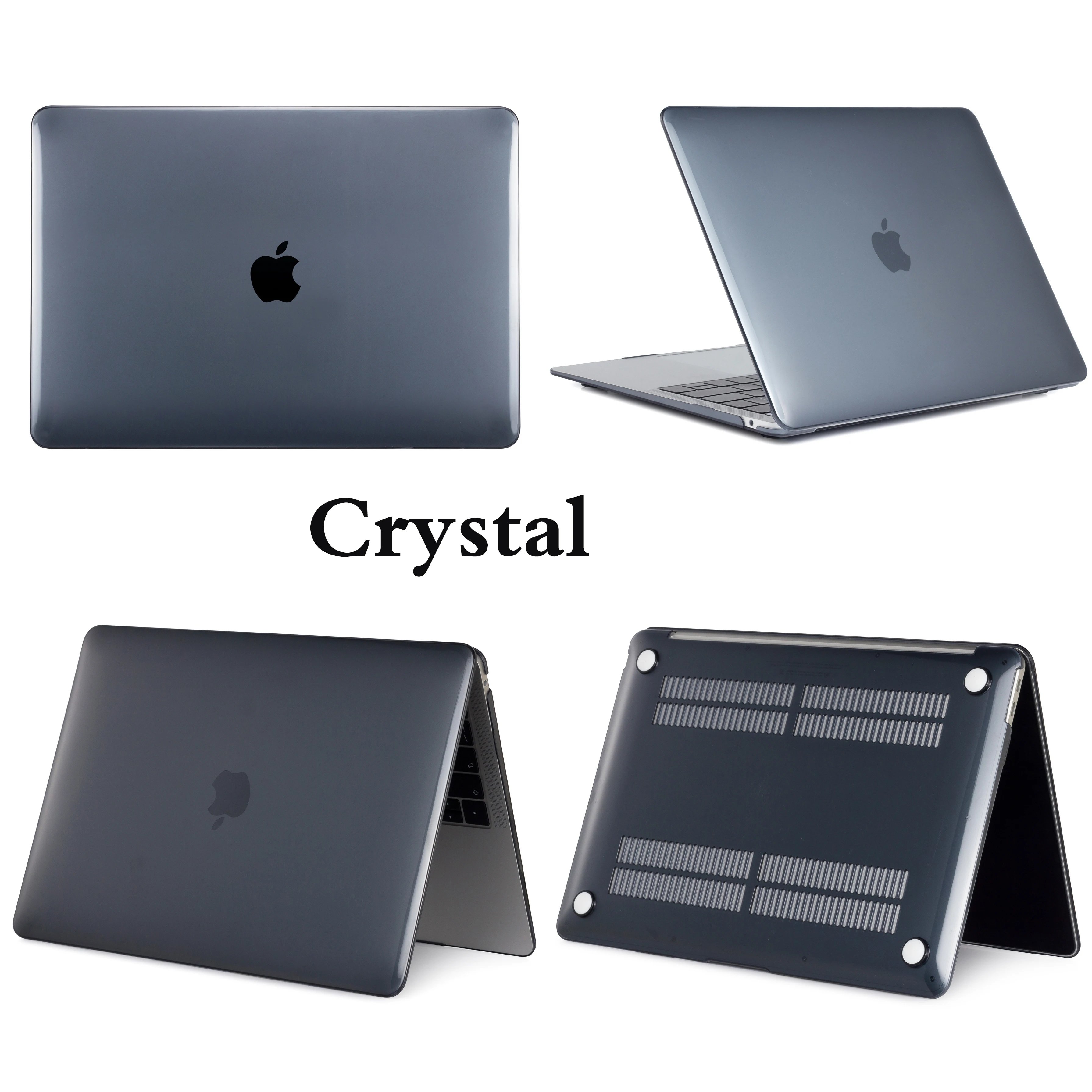 Кристальный чехол для ноутбука Apple MacBook Pro Air Retina 11 12 13 15 дюймов протектор 4 3