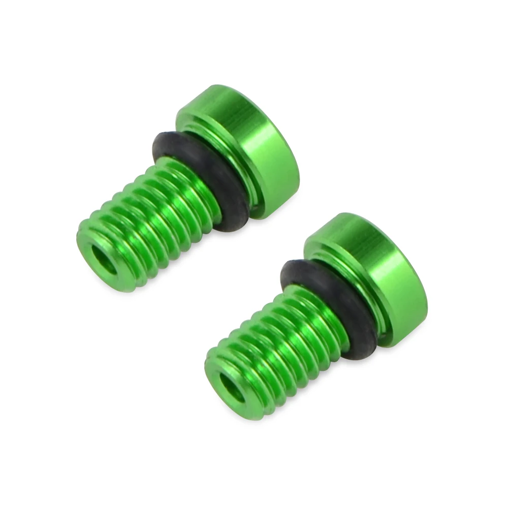 Винты с крышкой воздушного клапана передней вилки для мотоцикла M5 * 0 8 Kawasaki KX KXF KLX