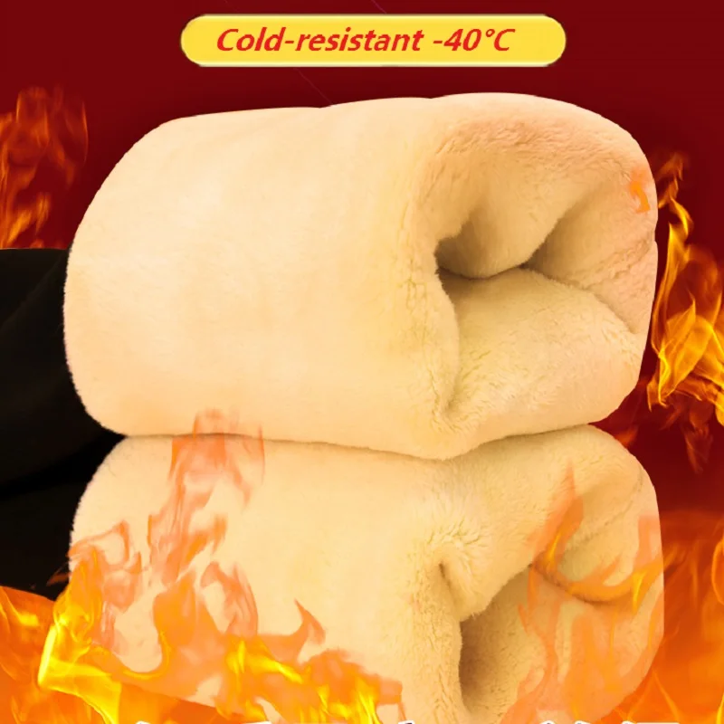 

winter women's pants warm trousers thicken fabric fleece inside about 750g- 800g weight cold-resistant -40 degree warm pants