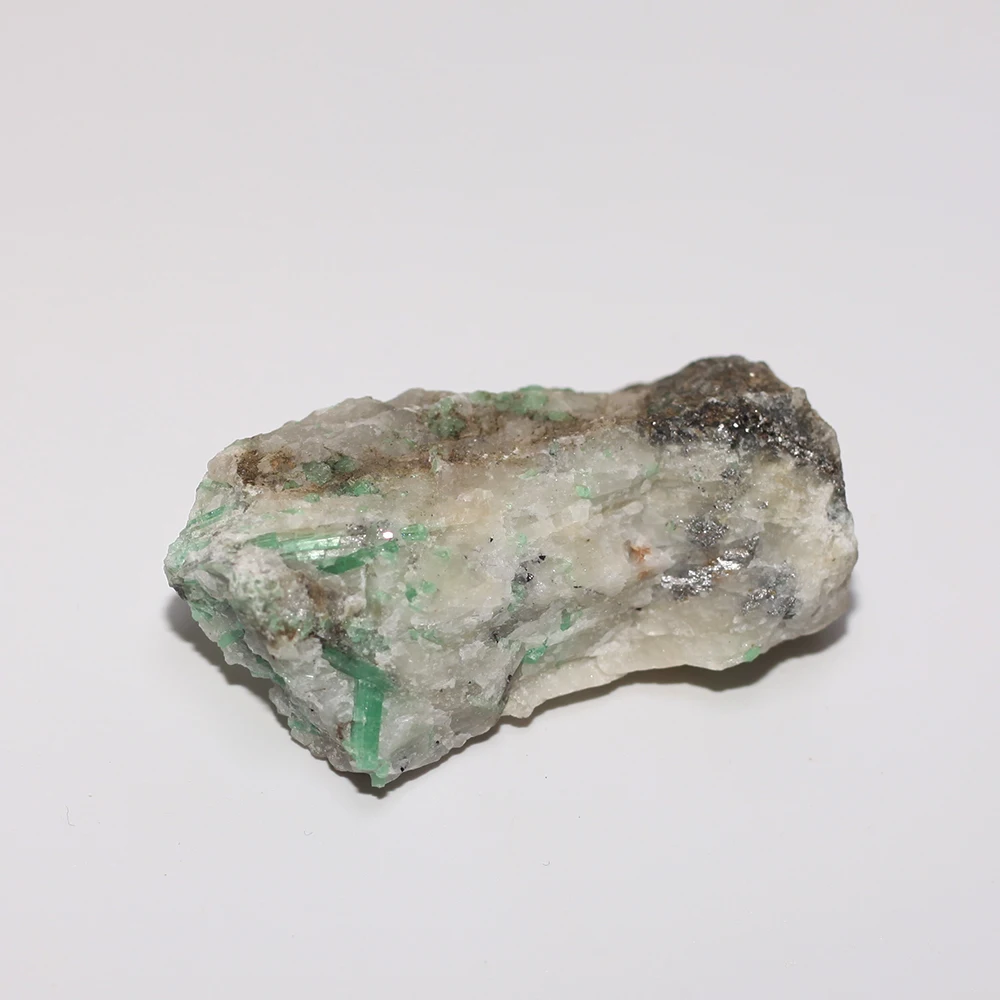 

Rare Minerals Natural Ore Newly Listed Emerald Crystal Quartz Stone Specimen 75g