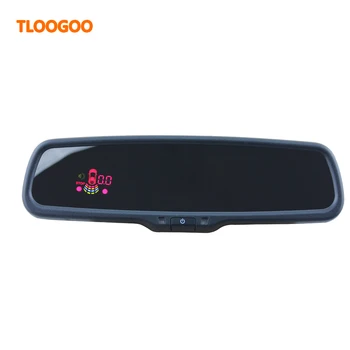 

New Car Parking Sensor Kit Reverse Assistance 6 sensors OEM rear view mirror with auto dimming and Special Bracket