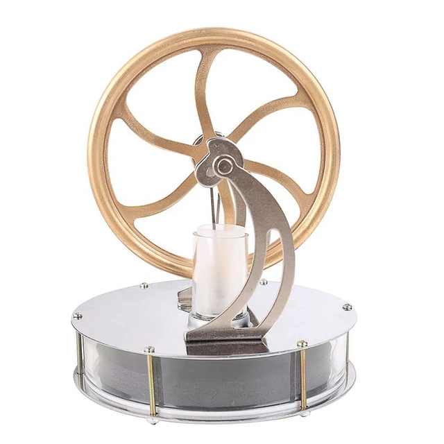US $26.24 Low Temperature Stirling Engine Motor Steam Heat Education Model Toy Kit Run Off The Temperature Di
