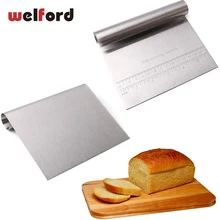 Delidge 1 шт. скребок для теста для пиццы из нержавеющей стали резак инструменты для выпекания помадка украшения торта инструменты кухонные аксессуары