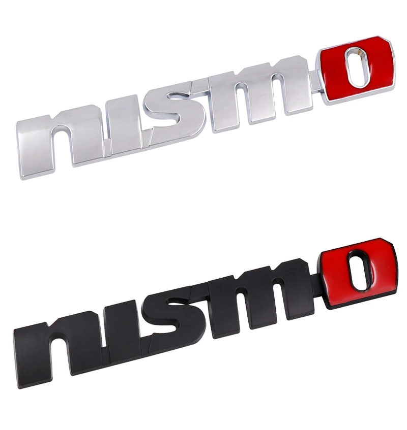 3D металлический Автомобильный логотип, наклейка, авто значок, эмблема, наклейка для Nissan Nismo Tiida Teana Qashqai Juke X trail Note Almera Skyline, Стайлинг