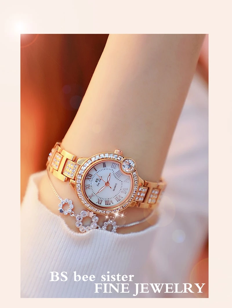 Топ Бренд роскошные часы женские водонепроницаемые модные римские Наручные часы с бриллиантами маленькие женские часы браслет женские часы