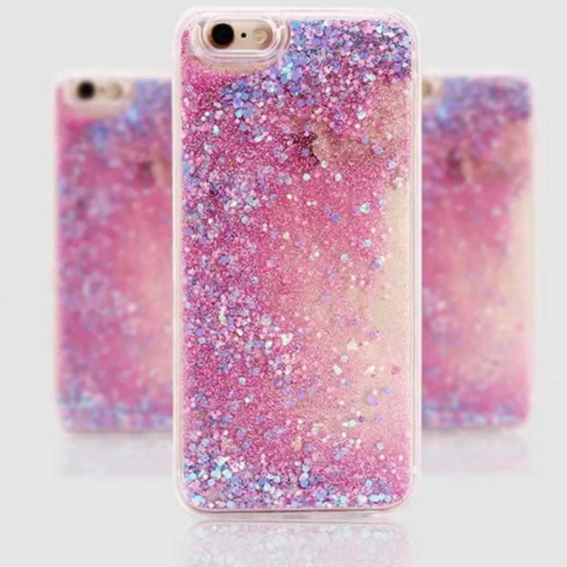 Sparkling Back Cases Cover Paillette Glitter Star Heart