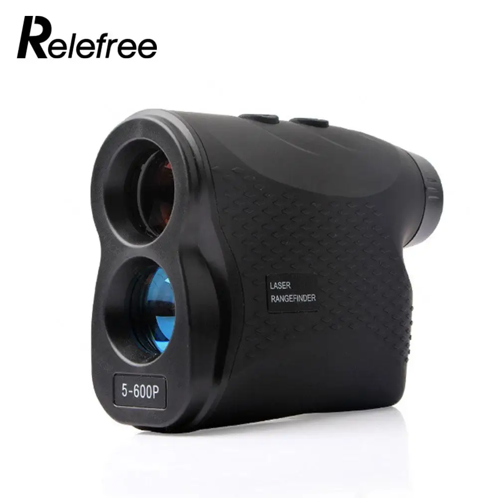 

Binoculars Practical Black Archery Golf Rangefinder Durable Double Cylinder Measuring Portable Range Finder Telescope 600M