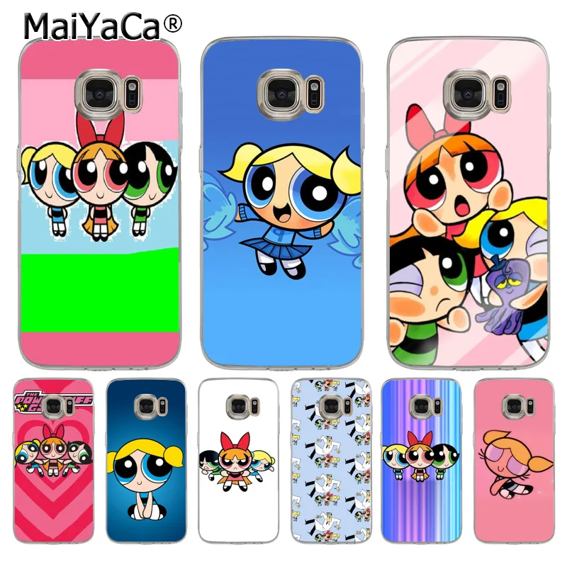 

MaiYaCa Powerpuff Girls Top Detailed Popular Phone case for samsung galaxy s9 plus s7 edge s6 edge plus s5 s8 plus case