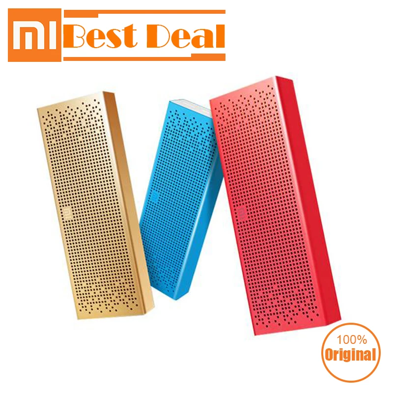 

Xiaomi Mi Bluetooth Speaker Micro SD Card Slot Wireless Mini Portable Bluetooth Stereo Music MP3 Player Support Handsfree