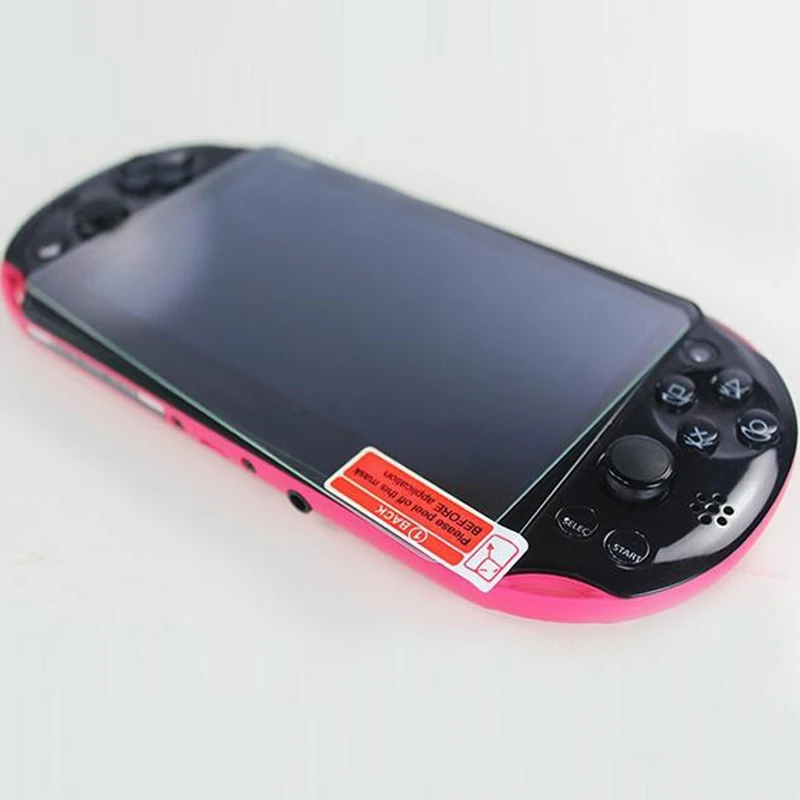 

Tempered Glass Front+Back Clear Screen Protector Cover Protective Film Guard for Sony PlayStation Psvita PS Vita PSV 2000 Slim